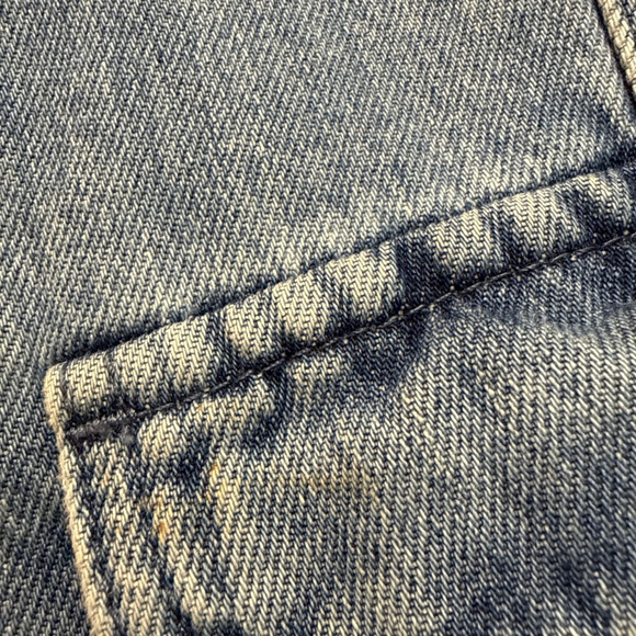 Favorite Daughter The Carly Shortie Cargo Wide Leg Jeans Size 24 Super Hi-Rise - Picture 5 of 15